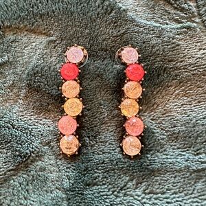 Elegant Multicolor Drop Earrings